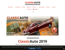 Tablet Screenshot of classicautomadrid.com